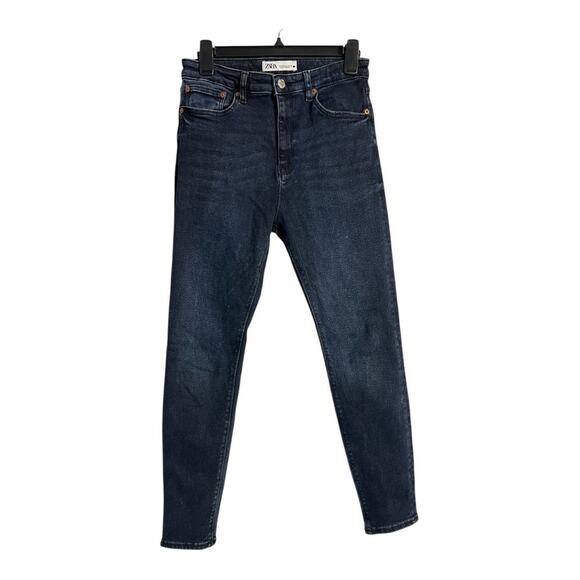 Zara Womens Jeans Basic Casual Denim Pants 8 Skinny - Picture 1 of 3
